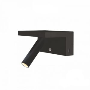 Beneito Faure - Beam dekorative Wand-Leuchte in Schwarz