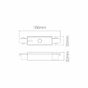 Beneito Faure - Verbinder für 3-Phasen-Stromschiene - Skizze