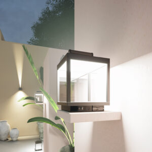 Beneito Faure - Visor Solar LED-Leuchte - Rostfarben