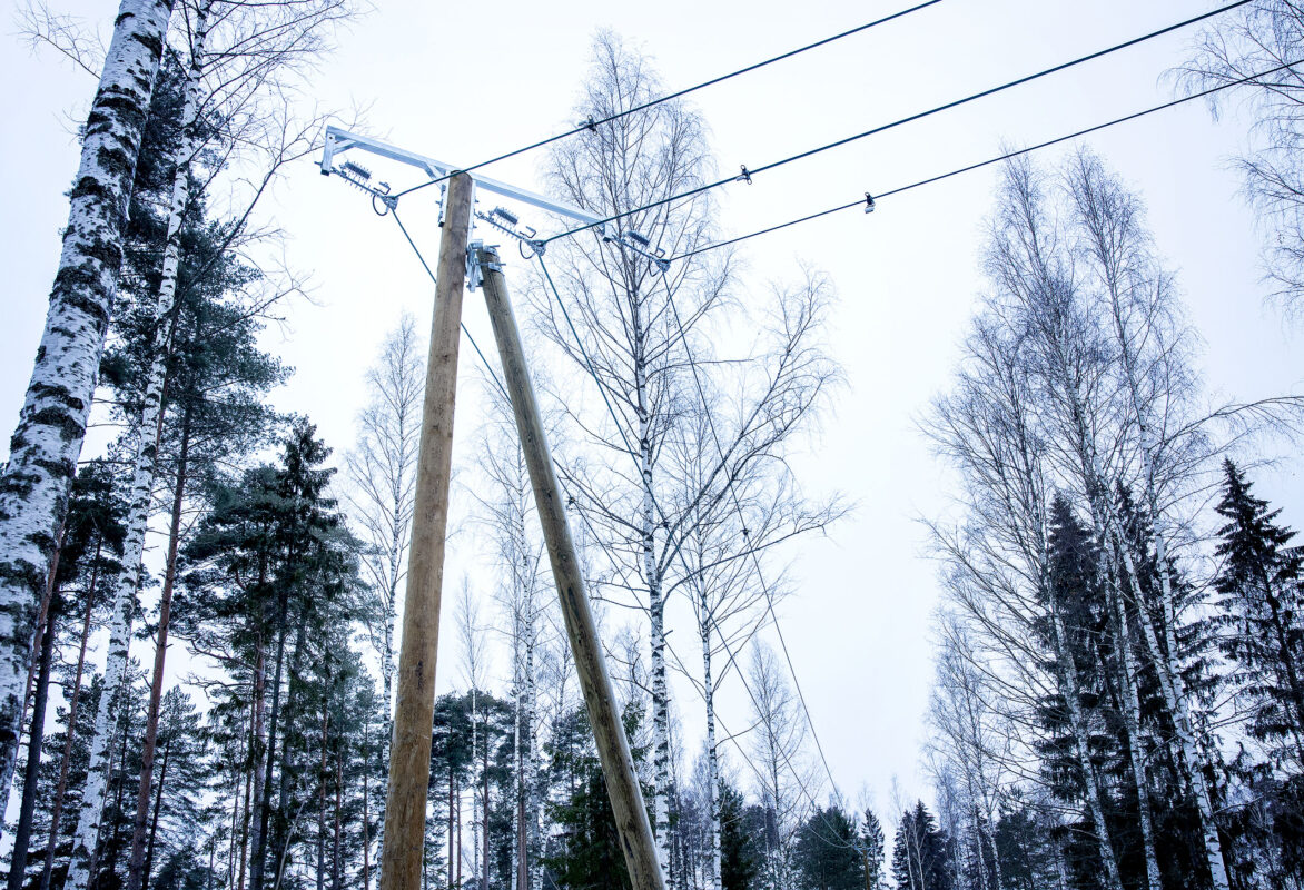 Ensto Freileitung in Porvoo