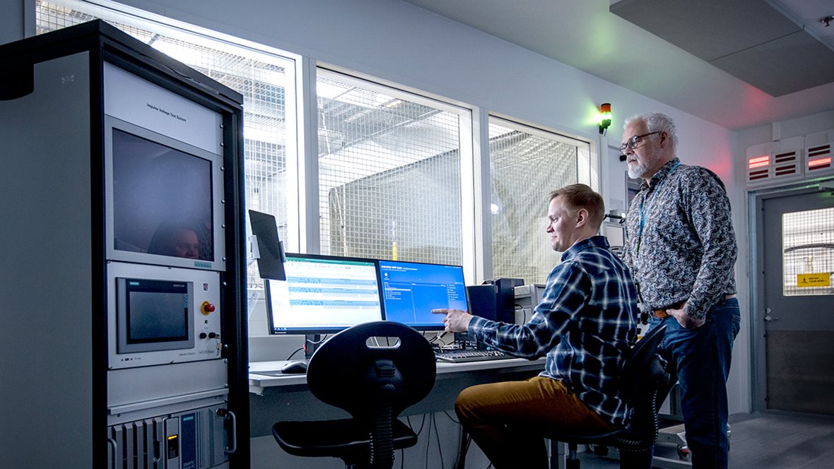 Elektrotechnisches Labor in Porvoo, Finnland von Ensto