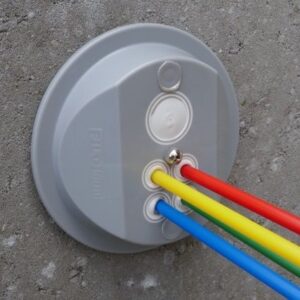 GT filoform - Mehrfach-Mauerdurchführungssystem für Glasfaser
