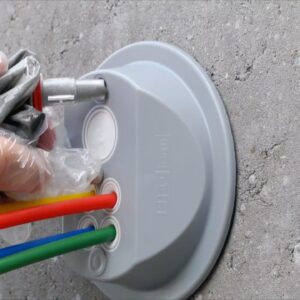 GT filoform - Mehrfach-Mauerdurchführungssystem für Glasfaser