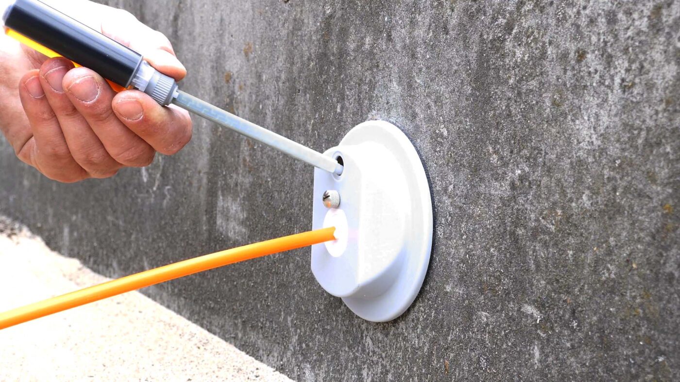FttH Mauerdurchführungen