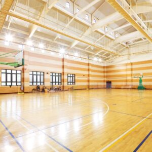 Sylvania Concord - Raiden 12KLM Flutlicht in einer Sport-Halle